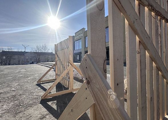 Благоустройство центральной площади уже началось