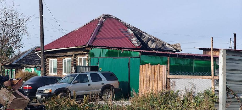 Погорельцам, у которых горел частный дом на Пролетарской, нужна помощь неравнодушных горожан