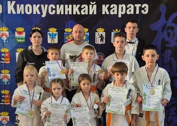 Карпинские каратисты привезли из Новой Ляли восемь призовых мест
