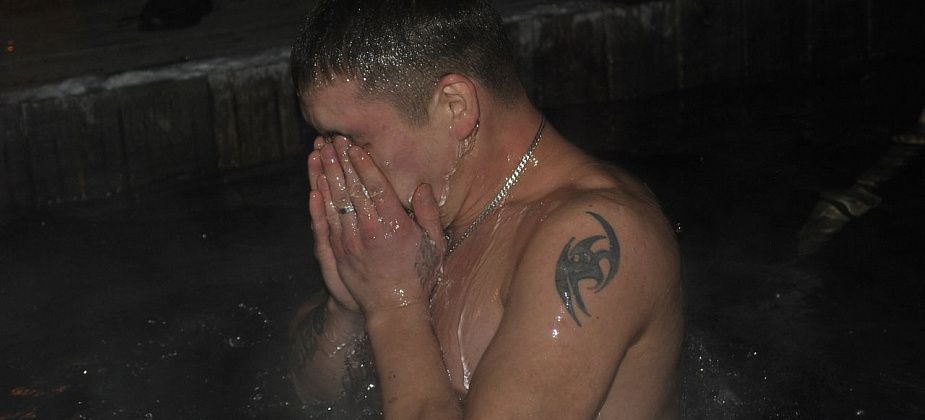 Горожан приглашают на крещенские купания, которые по традиции пройдут на бывшем известняковом карьере