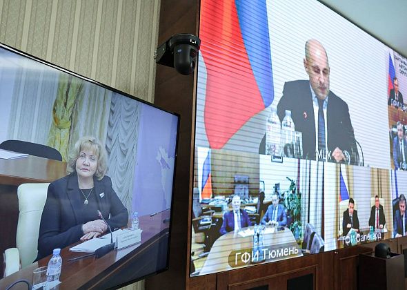 Людмила Бабушкина доложила о результатах реализации демографической и семейной политики на заседании Совета председателей законодательных органов госвласти регионов УрФО