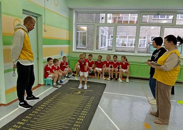 В Карпинске прошли спортивные соревнования среди дошколят