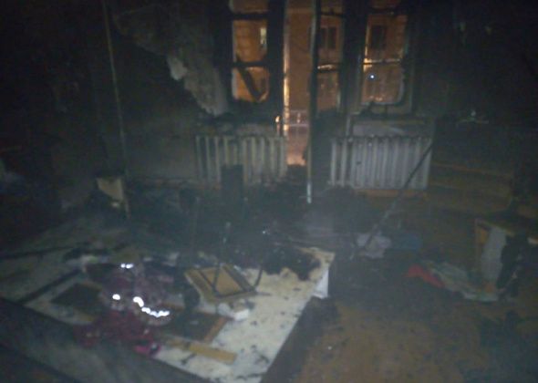 В Волчанске пьяный отец поджег квартиру и сбросил 9-месячную дочь с балкона