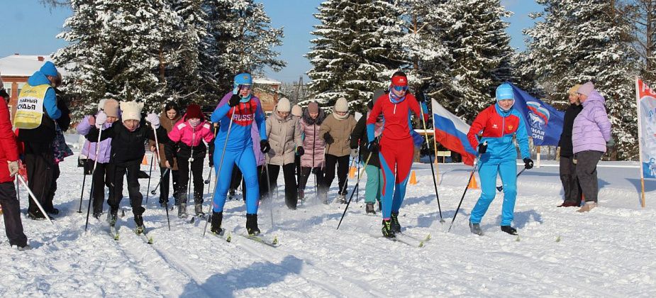 В этом году на «Лыжню России» вышло более 650 карпинцев