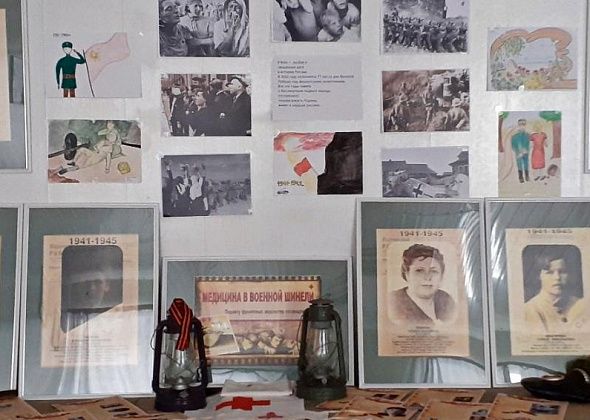 Пожарные и работники музея организовали выставку, посвященную карпинским медсестрам в годы войны