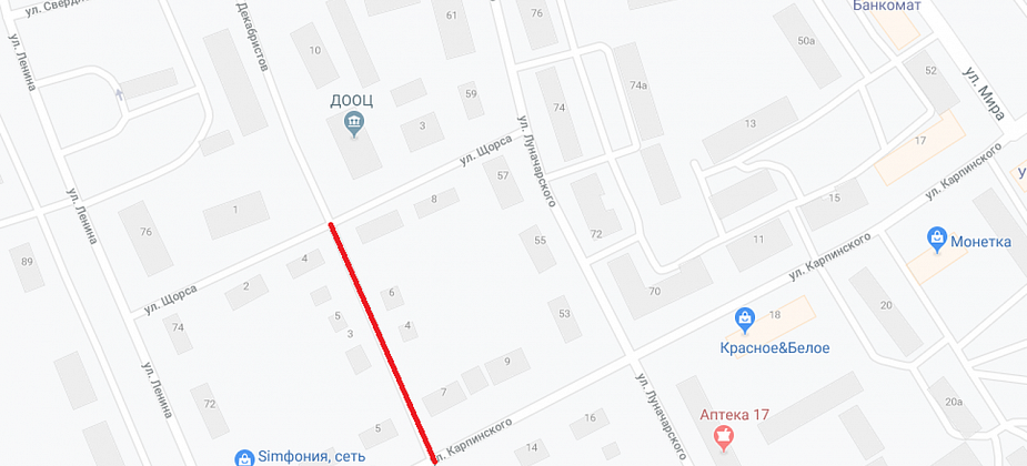 По проезду Декабристов закроют движение для автотранспорта