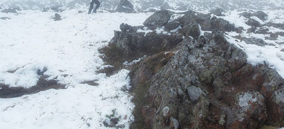 На территории нашего городского округа уже выпал первый снег