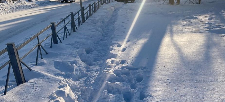 В Карпинске эта зима стала самой снежной за последние 60 лет