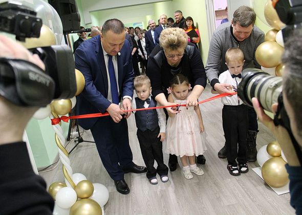 «Малышу» на 60-летие. В Карпинске торжественно открыли отремонтированный детский сад №25