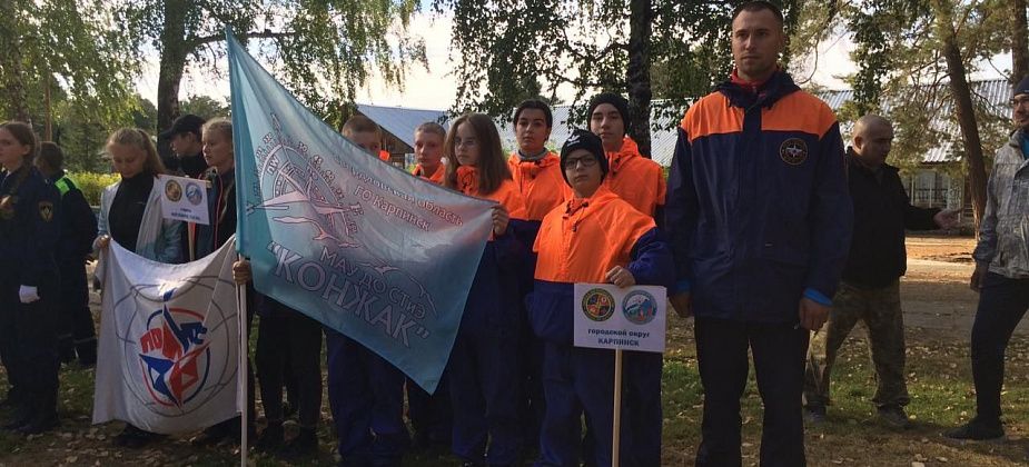 Карпинские туристы заняли три призовых места на областных соревнованиях «Школа безопасности»