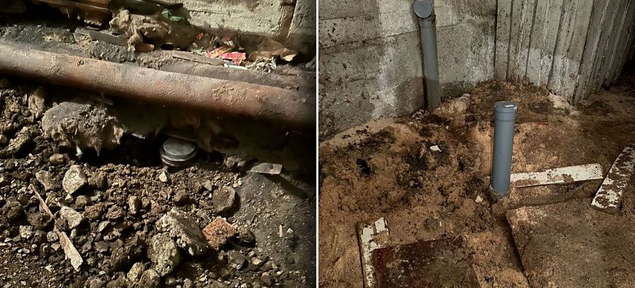 В УК «Дом» назвали причины затоплений фекалиями в подвале дома по Луначарского