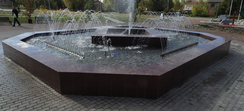Городской фонтан закрылся на зиму
