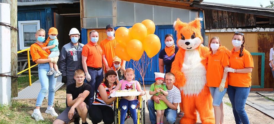 Время быть вместе: большое счастье для маленькой Тани