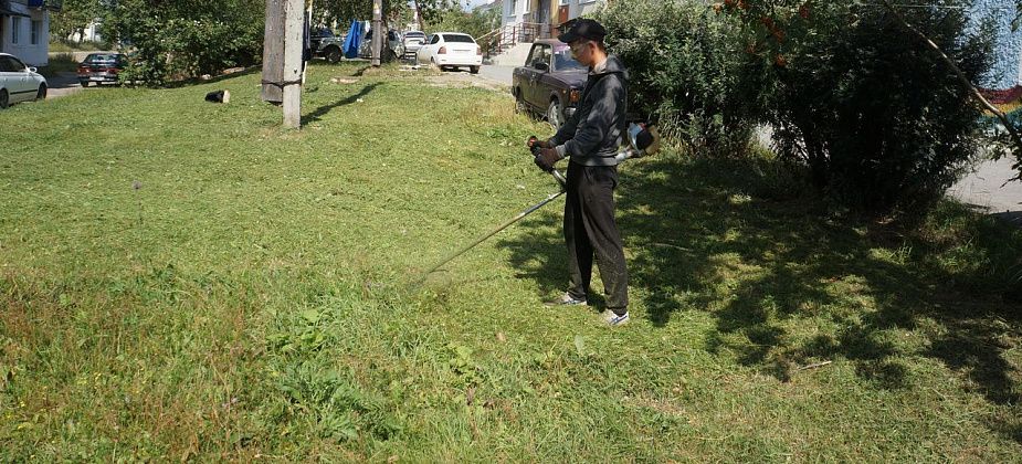 В Карпинске на скашивание травы выделено почти три миллиона рублей
