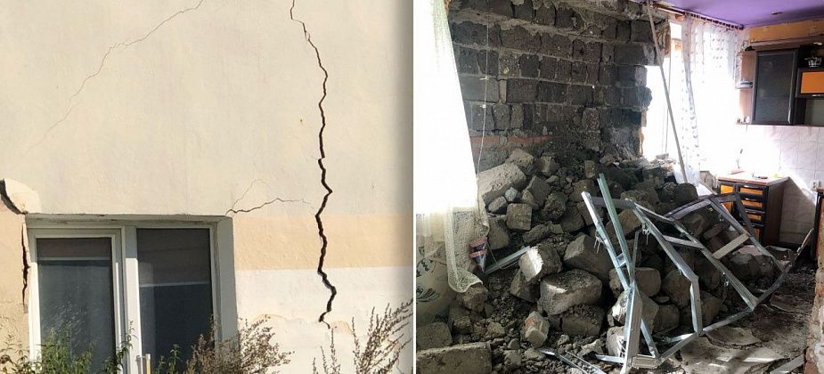 В двухэтажке на Мира обвалилась стена. Жильцов экстренно расселяют