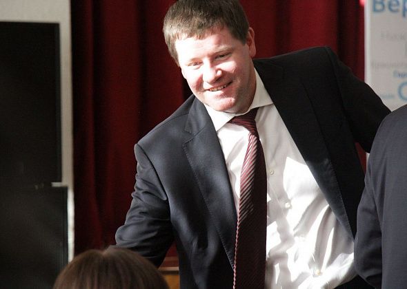 Карпинск с рабочим визитом посетил бывший мэр и депутат Госдумы Сергей Бидонько