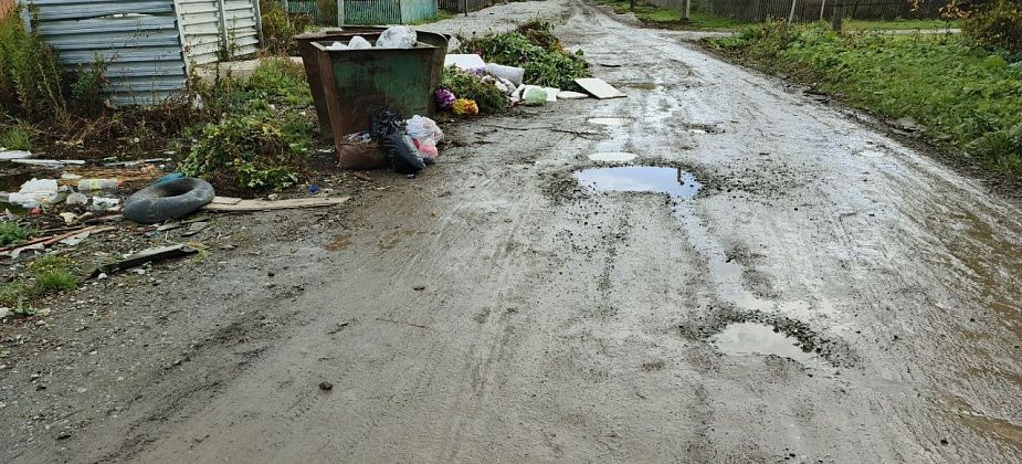Проблемную контейнерную площадку на Пролетарской хотят отремонтировать в ближайшее время