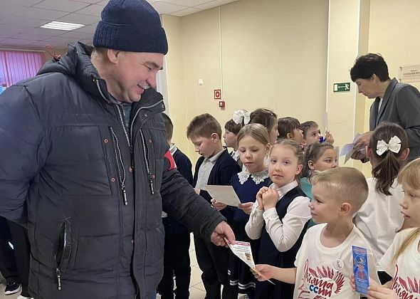 В поселке Сосновка добровольные пожарные провели мероприятие для учеников школы №24