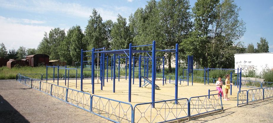 У Комсомольского парка появится площадка для занятий воркаутом