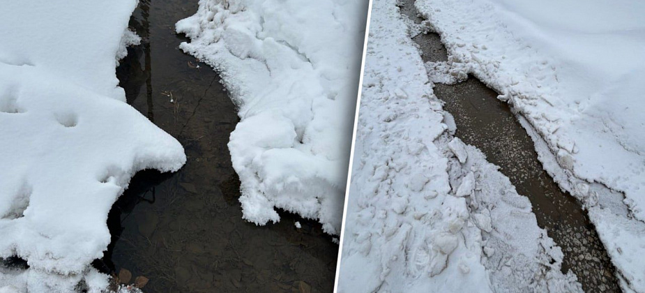 В северной части Карпинска прорвало трубу. Коммунальщики отключили воду и выясняют причину утечки