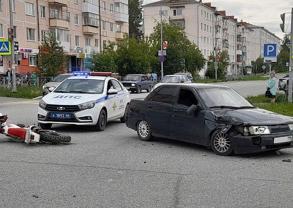 В Карпинске ограничили свободу виновнику ДТП, в котором пострадал мотоциклист