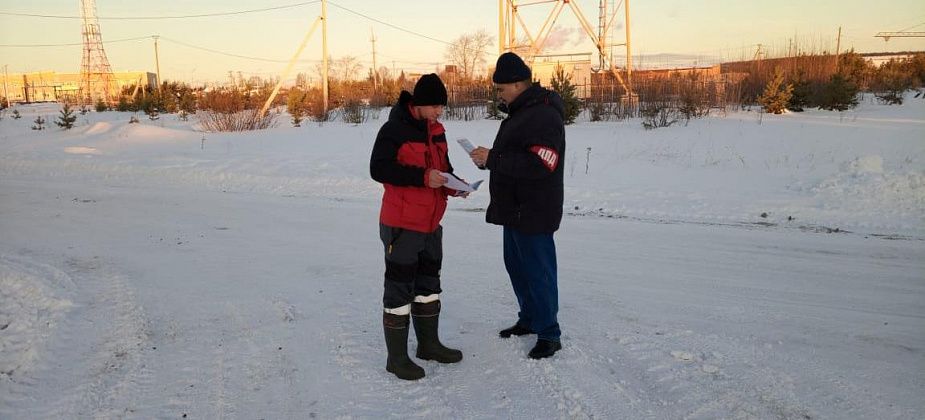 Глава поселка Сосновка напомнил местным жителям о пожарной безопасности