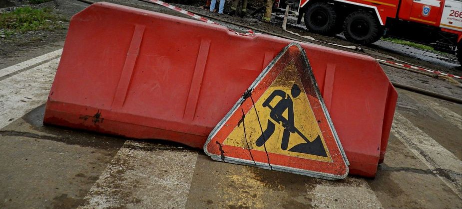 Завтра начнется ремонт следующего участка водовода на Некрасова. Дорогу перекроют на месяц