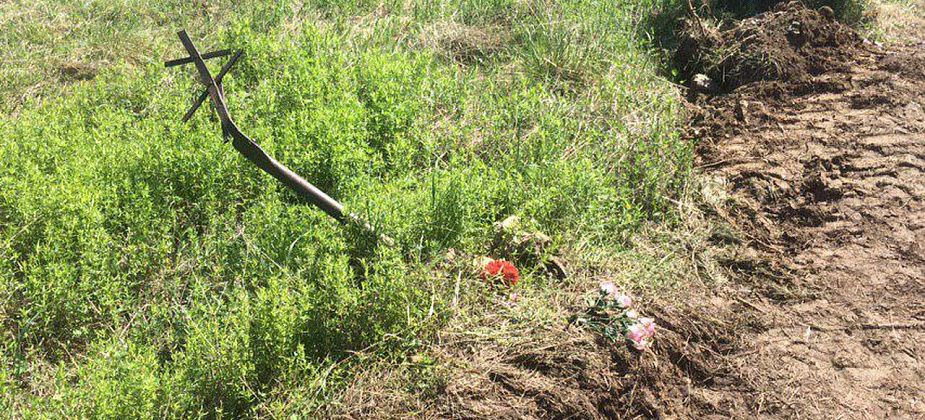 Могилу переехали, чтобы построить “тропу здоровья” 