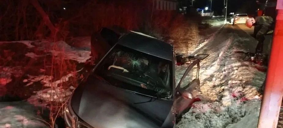 Вчера вечером на Советской произошло ДТП