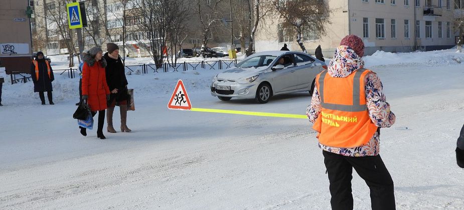 На улице Мира прошла акция ГИБДД