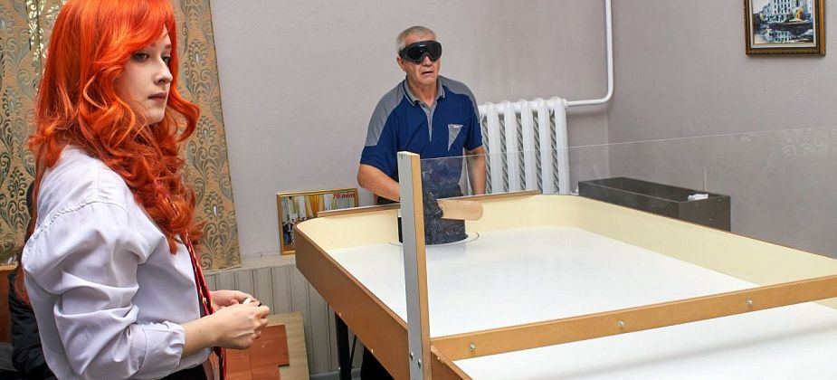 Игра вслепую. Шоудаун сплотил слабовидящих спортсменов из Краснотурьинска и Карпинска