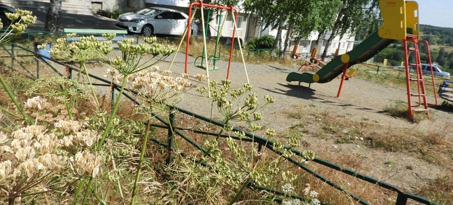 Мэрия ответила на претензию горожан к покрытию детских площадок