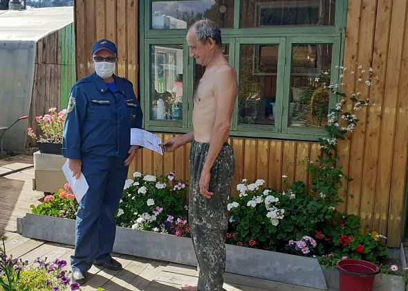 Работники 266 ПСЧ провели профилактический рейд в саду «Ягодка 2»