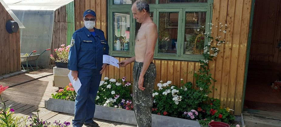 Работники 266 ПСЧ провели профилактический рейд в саду «Ягодка 2»