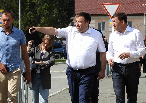 Губернатор Свердловской области Евгений Куйвашев посетил Волчанск