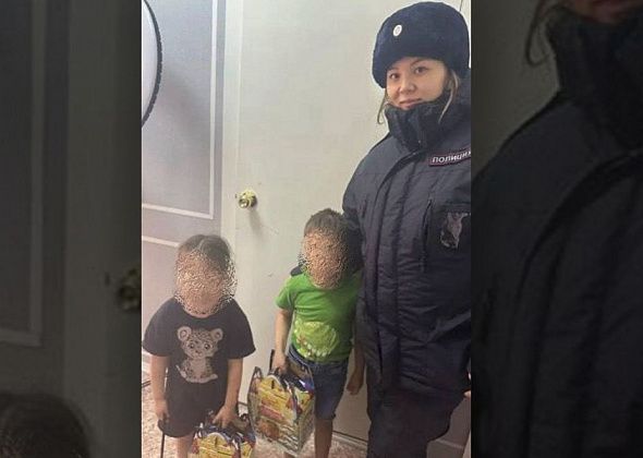 Сотрудники полиции прошлись по неблагополучным семьям и вручили детям подарки