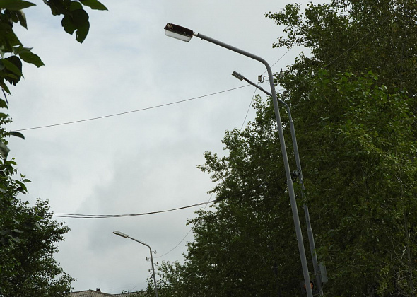 Уличное освещение на окраине Карпинска появится к началу декабря 
