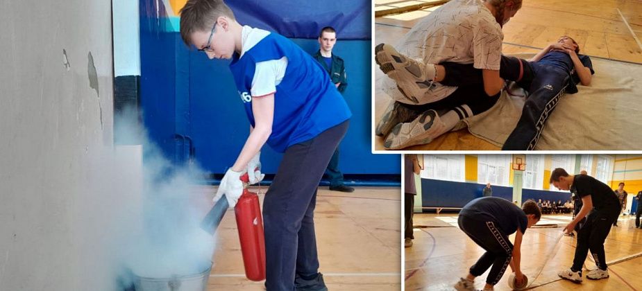 Пожарная дружина школы №2 стала лучшей в городе и будет представлять Карпинск на областном уровне