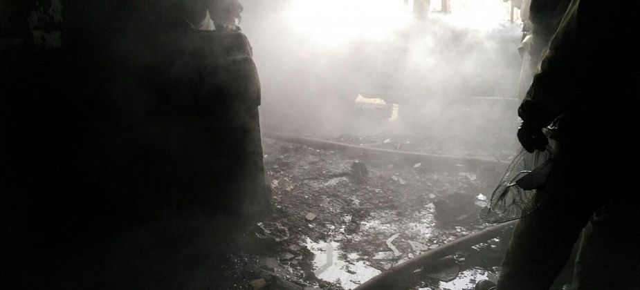 В поселке Веселовка сгорела баня