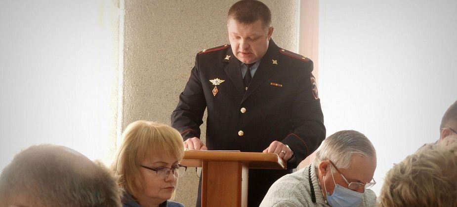 Новый начальник полиции отчитался об эффективности работы своего отдела в прошлом году