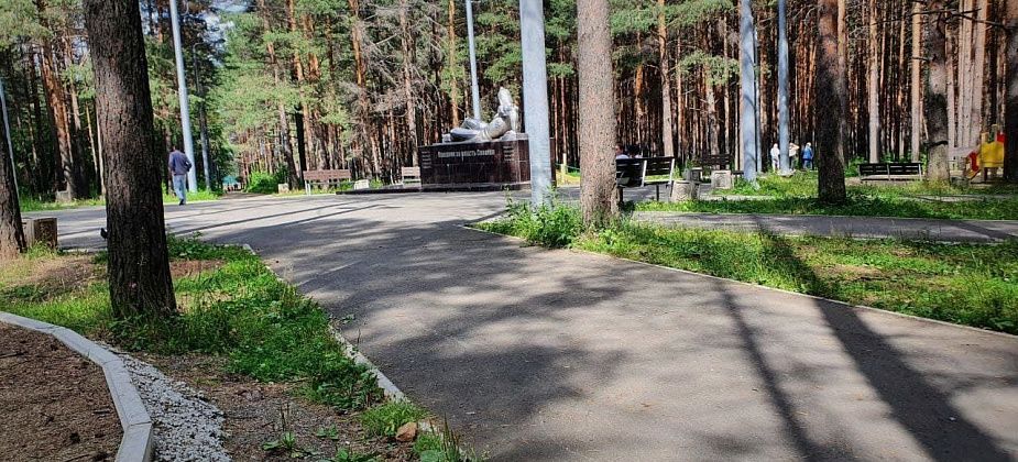 Уличное освещение включили во всем городе, кроме Комсомольского парка