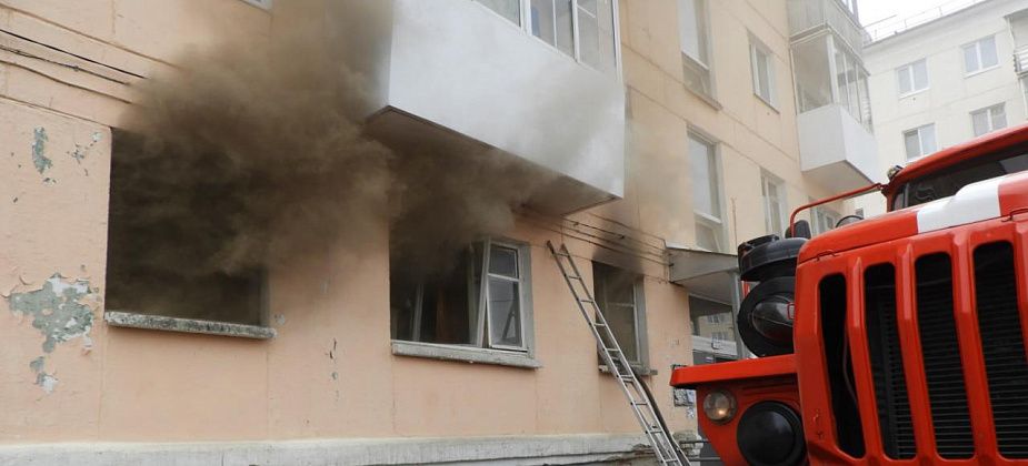 Причиной пожара в квартире по Пролетарской стал неисправный холодильник