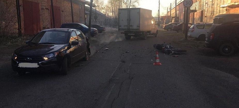 В Волчанске произошло ДТП с 19-летним мотоциклистом. Парень в больнице 