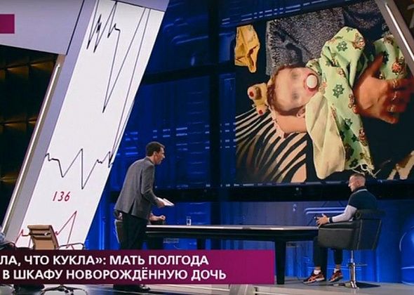 Живая кукла Полина: на Первом канале в ток-шоу выяснилось, что муж бил Юлю, а о девочке - знали