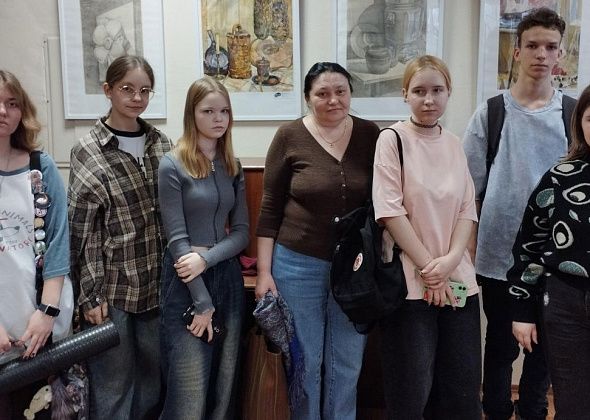 Юные художники из Карпинска стали призерами на окружном конкурсе по живописи