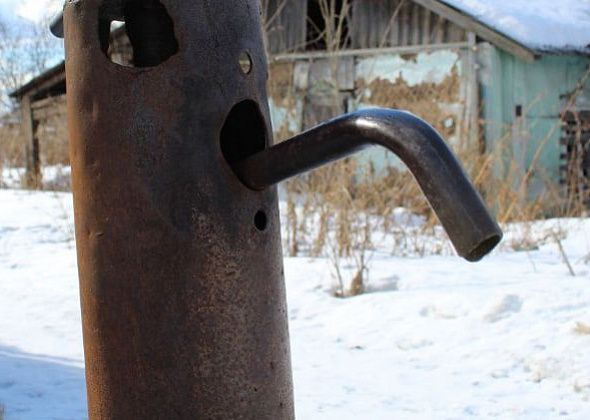 Колонка в заречке не работает уже три недели