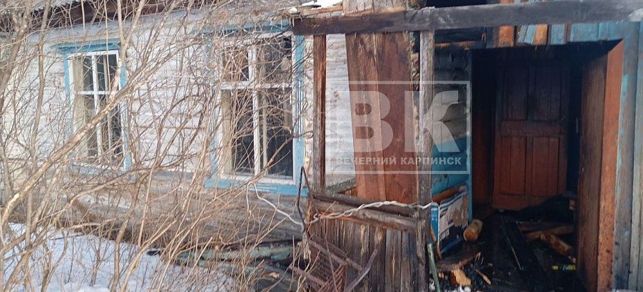 Сегодня утром в поселке Сосновка горел матрас