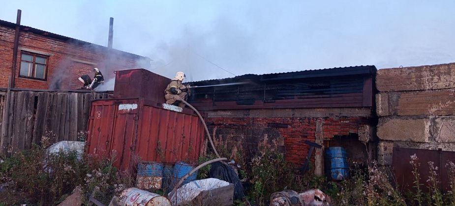 В ОНД назвали причину пожара на улице Ким  