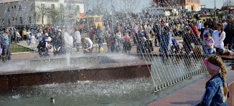 Когда заработает фонтан на площади Славы