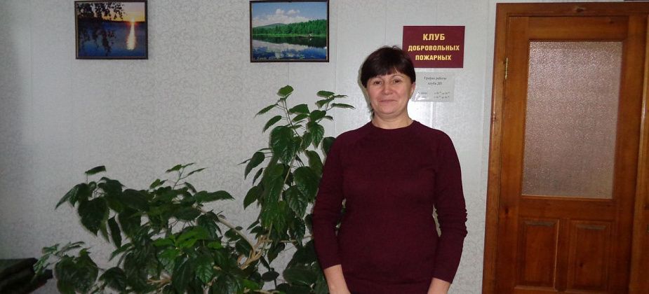 Староста поселка Веселовка награждена медалью МЧС